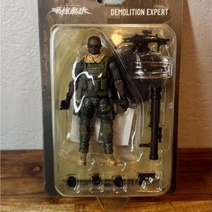JOYTOY Demolition Expert Military Action Figure 1/18 Scale New Factory Sealed